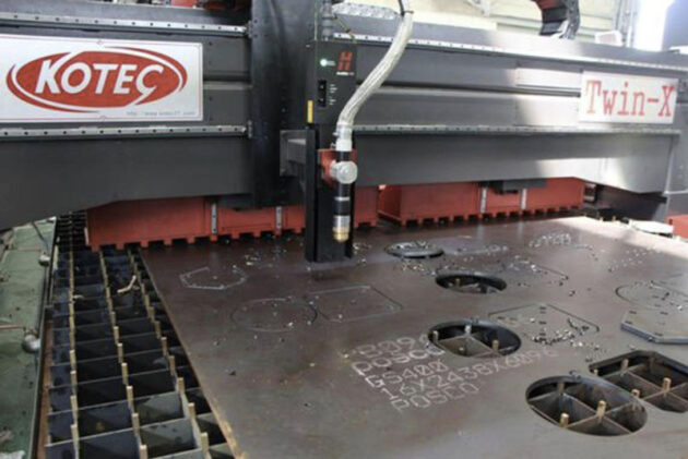 KOTEC Twin X Plate Drilling Plasma Cutting Machine - Image 10