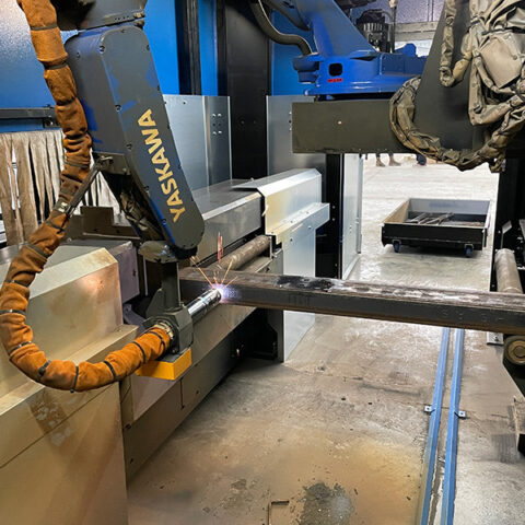 Daito DCM Combined Drilling Coping Marking Beam Line - Image 11