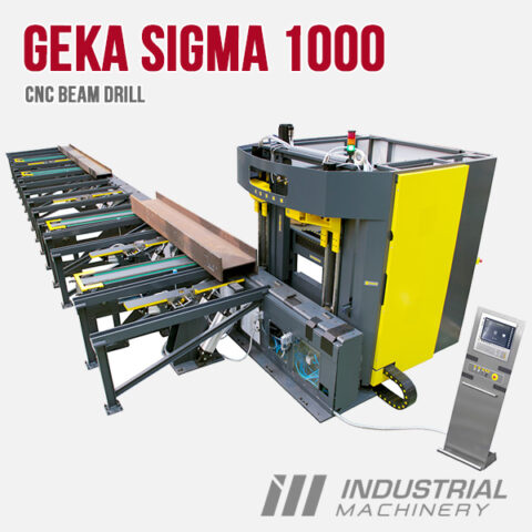 GEKA Sigma 600 1000 CNC Beam Drill