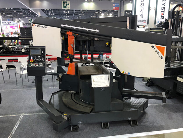 Cosen SH-710LDM Semi-Automatic Mitre Bandsaw - Image 3