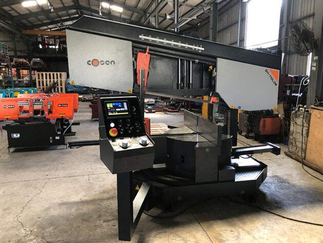Cosen SH-710LDM Semi-Automatic Mitre Bandsaw - Image 2