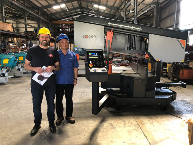 Cosen SH-710LDM Semi-Automatic Mitre Bandsaw - Image 4