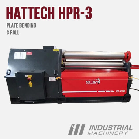 Hattech Plate Rolls HPR-3 Hydraulic 3 Rolls