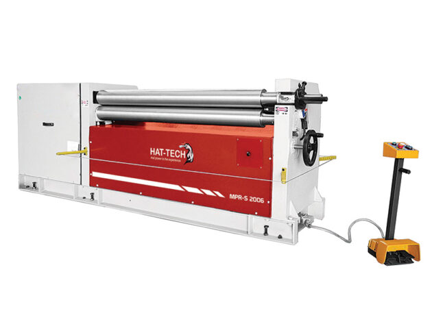 Hattech Plate Rolls MPR-S Asymmetrical Motorised 3-Roll - Image 11