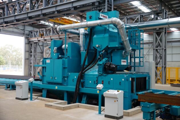 OMSG Lauco Series Shot Blaster with Roller Conveyor - Image 5