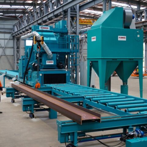 OMSG Lauco Series Shot Blaster with Roller Conveyor - Image 7