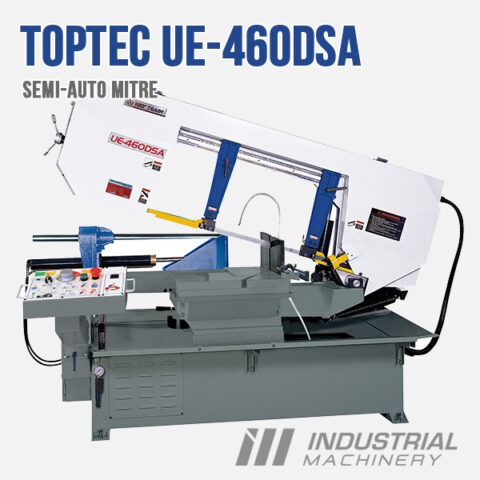 Toptec UE-460DSA Semi-Automatic Mitre bandsaw