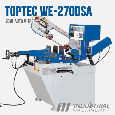 Toptec WE-270DSA Semi-Automatic Mitre Bandsaw