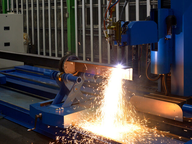 Maruhide Profile Cutting Machine ASC Series "All Steel Coaster" - Image 9
