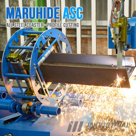 Maruhide Profile Cutting Machine ASC Series "All Steel Coaster"