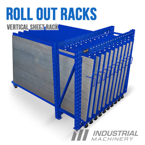 Roll Out Vertical Sheet Rack