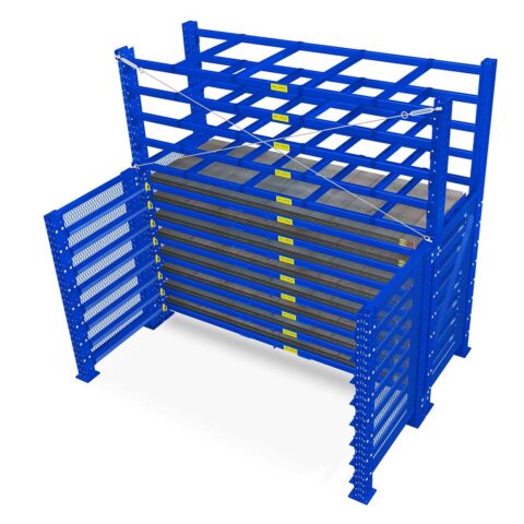 Roll Out Sheet Rack - Image 3