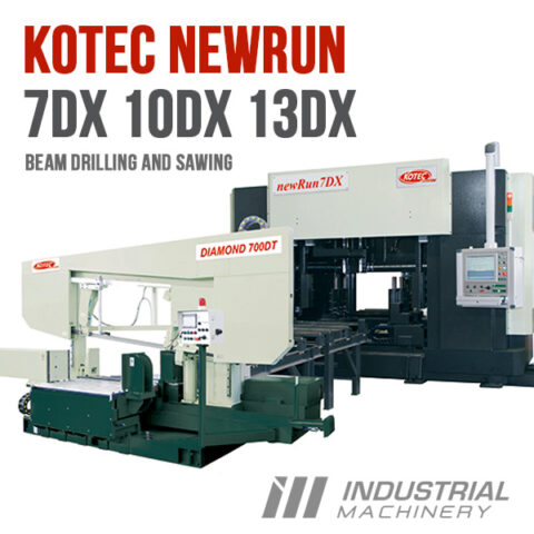 KOTEC NewRun 7DX 10DX 13DX CNC Drill Saw Beam Line