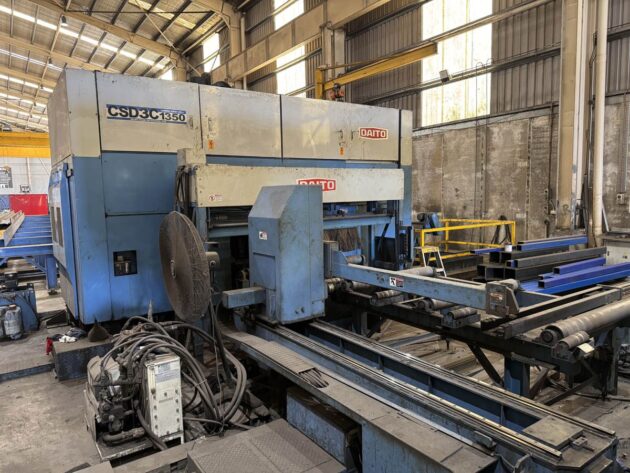 Used Daito CSD3C1350 / GTR6013CNC Tandem Drilling and Sawing Beam Line - Image 4