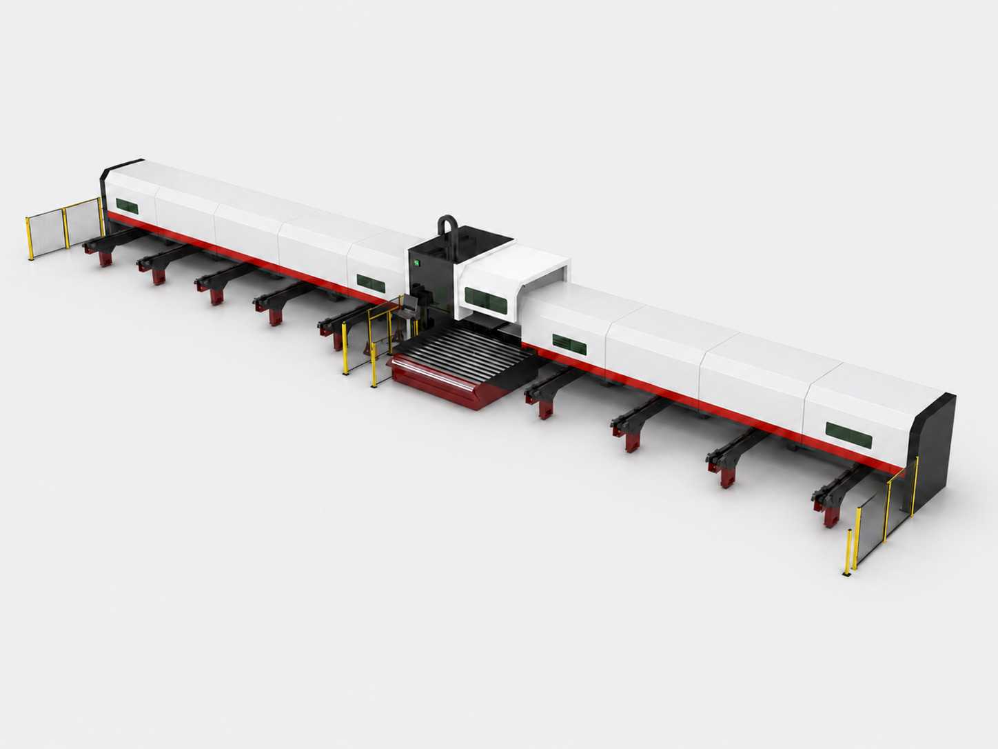 AORE Z Series Four-Chuck CNC Tube Laser