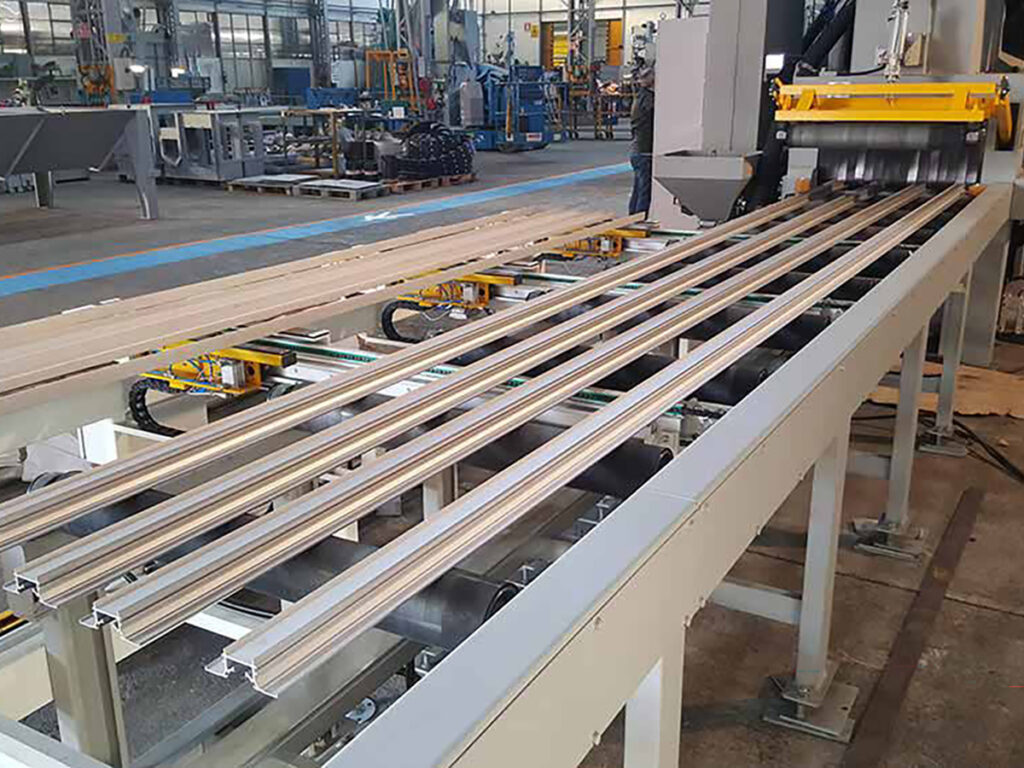 OMSG Lauco Aluminium Extrusion Shot Blaster
