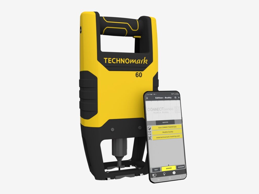 Technomark Buddy Smartphone-Controlled Dot Peen Marker