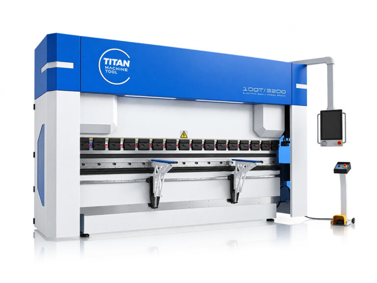 Titan WADG electric servo press brake angle