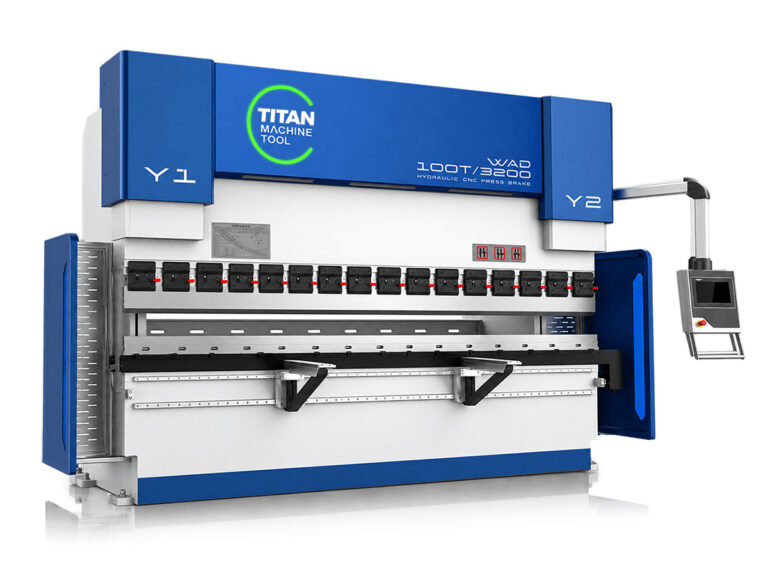 Titan WAD CNC press brake angle