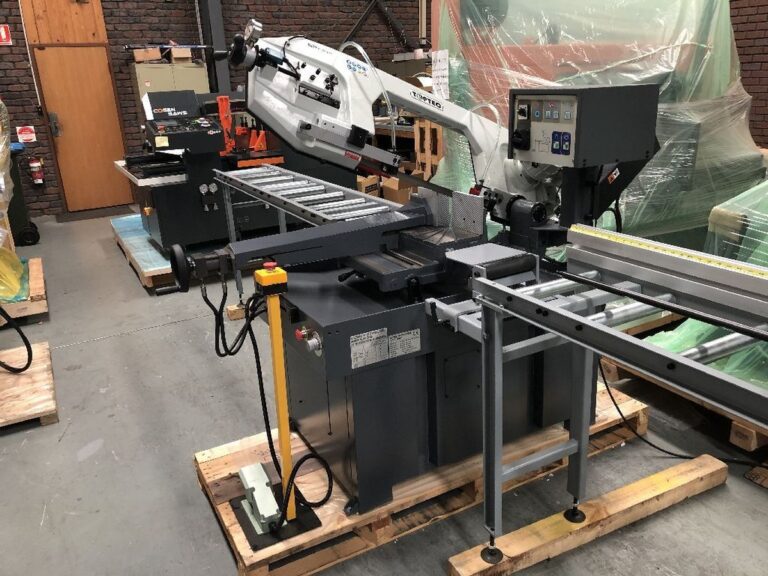 Toptec-WE350DSA-bandsaw-with-roller-tables