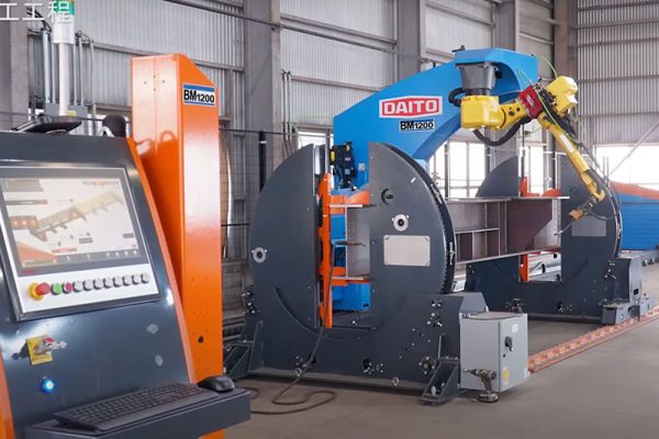 Daito-BM1200-Beam-Robot-Welding-Line Daito-BM1200-Beam-Robot-Welding-Line